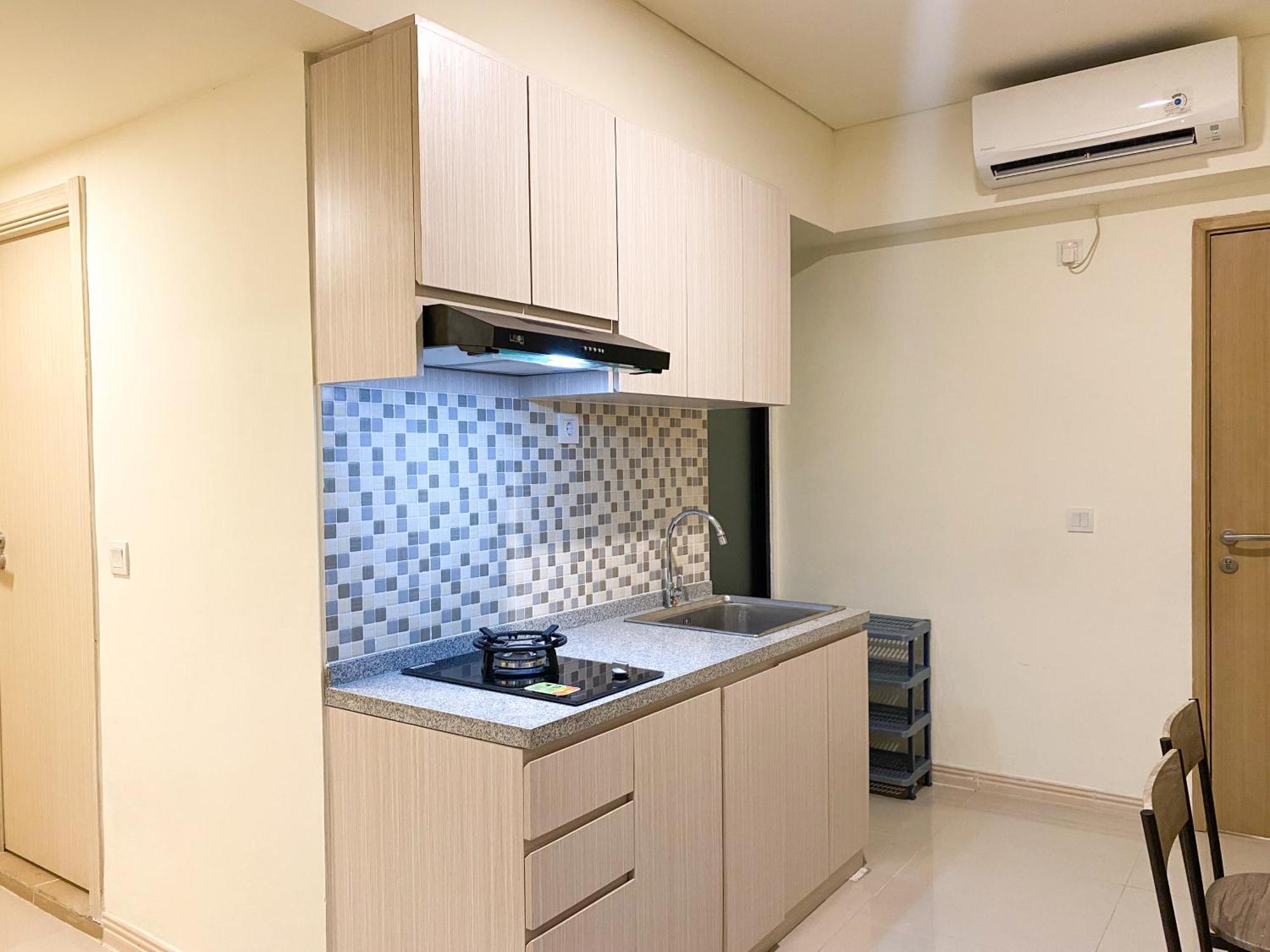 Serene Designed 2Br At Meikarta Apartment By Travelio Cikarang Exterior foto